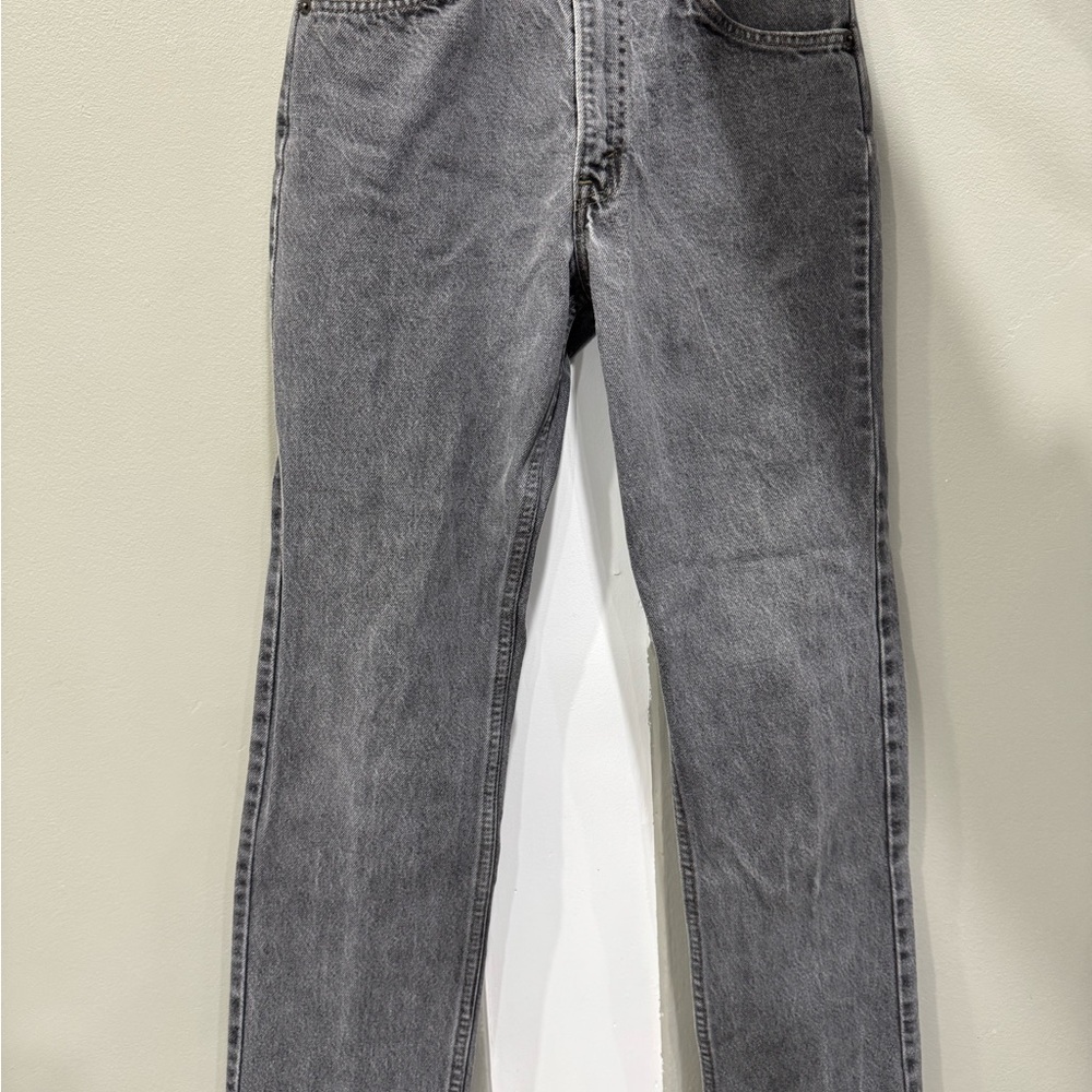 Levi's Men's Charcoal Straight Jeans